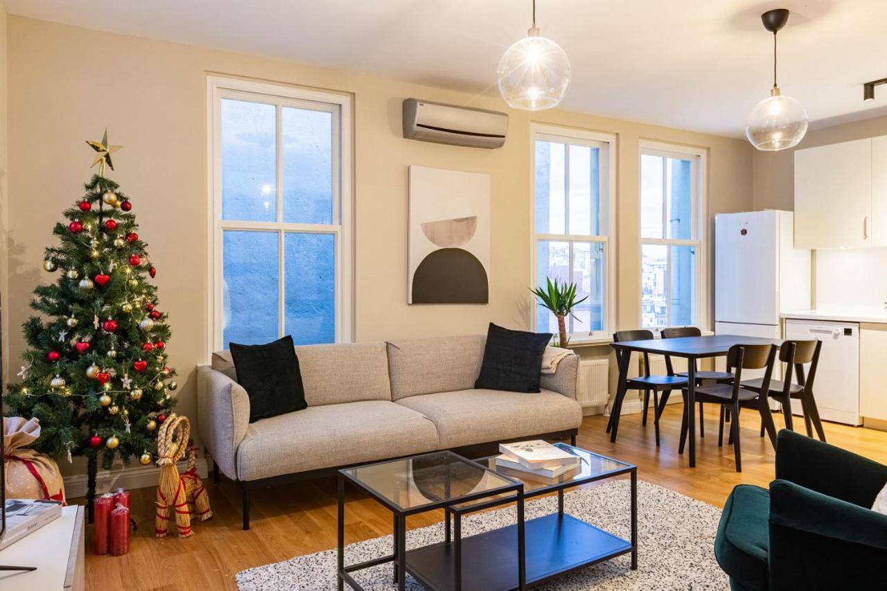 Apartmán Mesmerizing Flat With Bosphorus View In Beyoglu Istanbulská provincie Exteriér fotografie